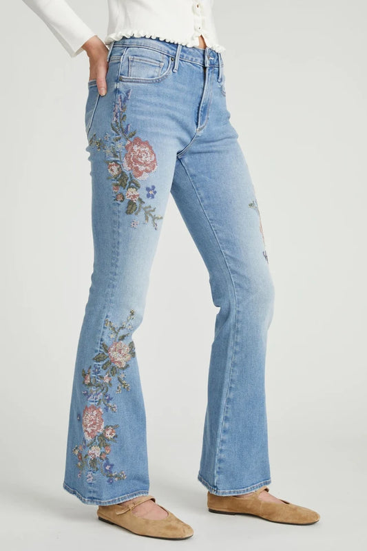 Mila Bootcut - Natura Needlepoint