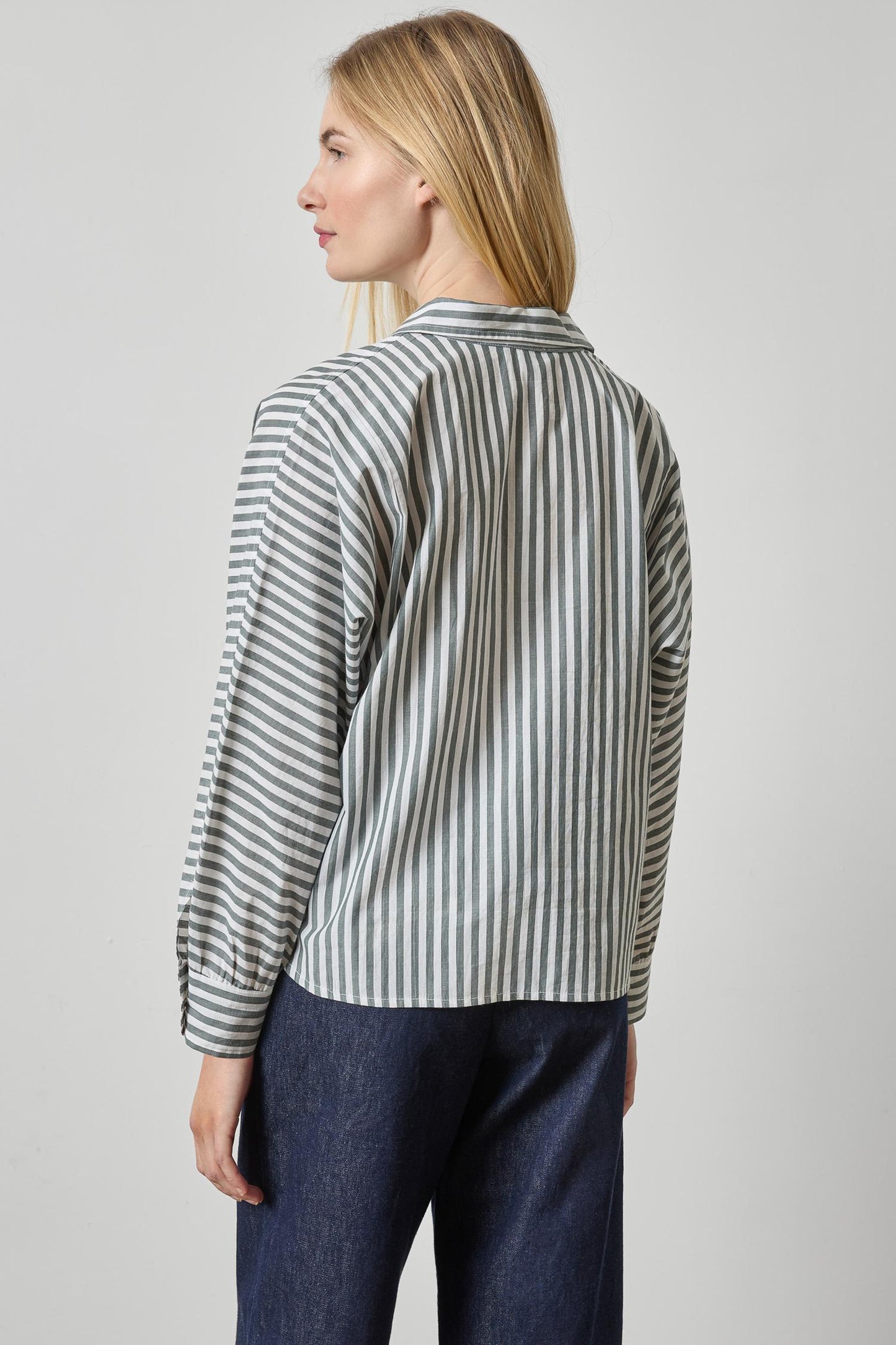 Dolman Sleeve Button Down