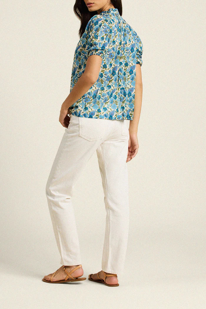 Mira Blouse - Cielo Floral