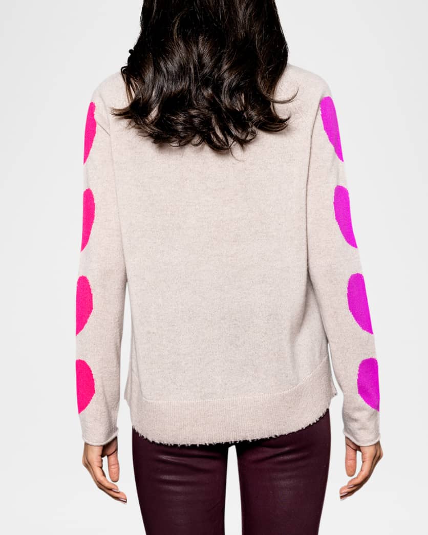 Heart Stealer Intarsia Cashmere Sweater