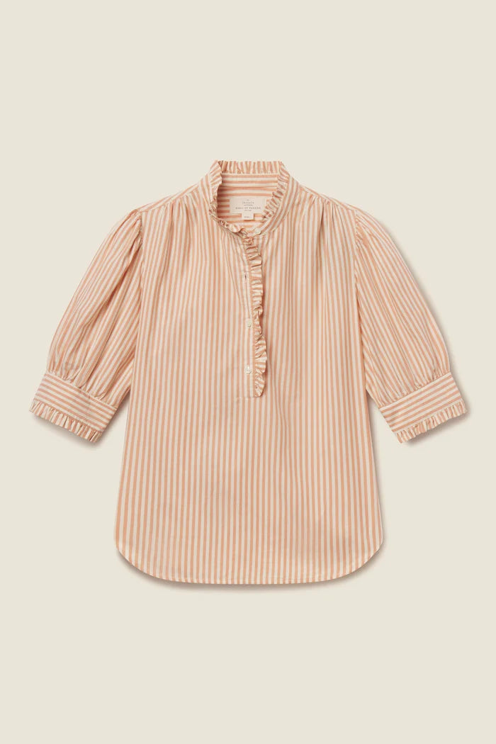 Noah Blouse - Maple Stripe
