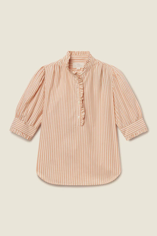 Noah Blouse - Maple Stripe