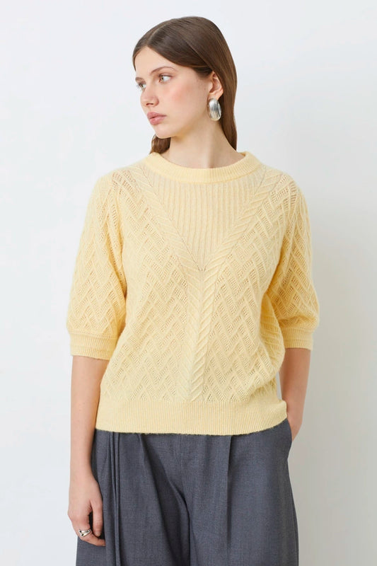 Pensee Openwork Sweater