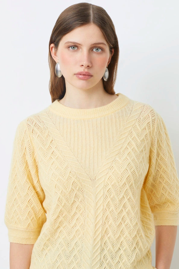 Pensee Openwork Sweater