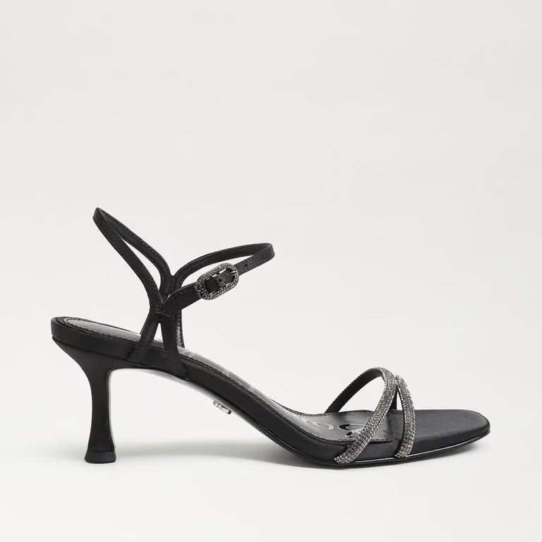 Presley Glam Kitten Heel - Black