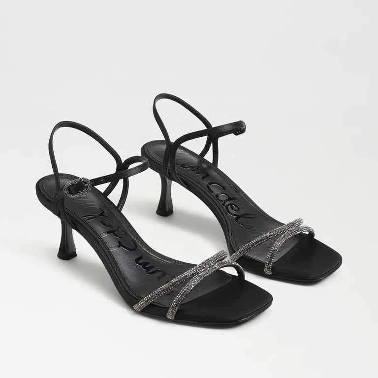 Presley Glam Kitten Heel - Black