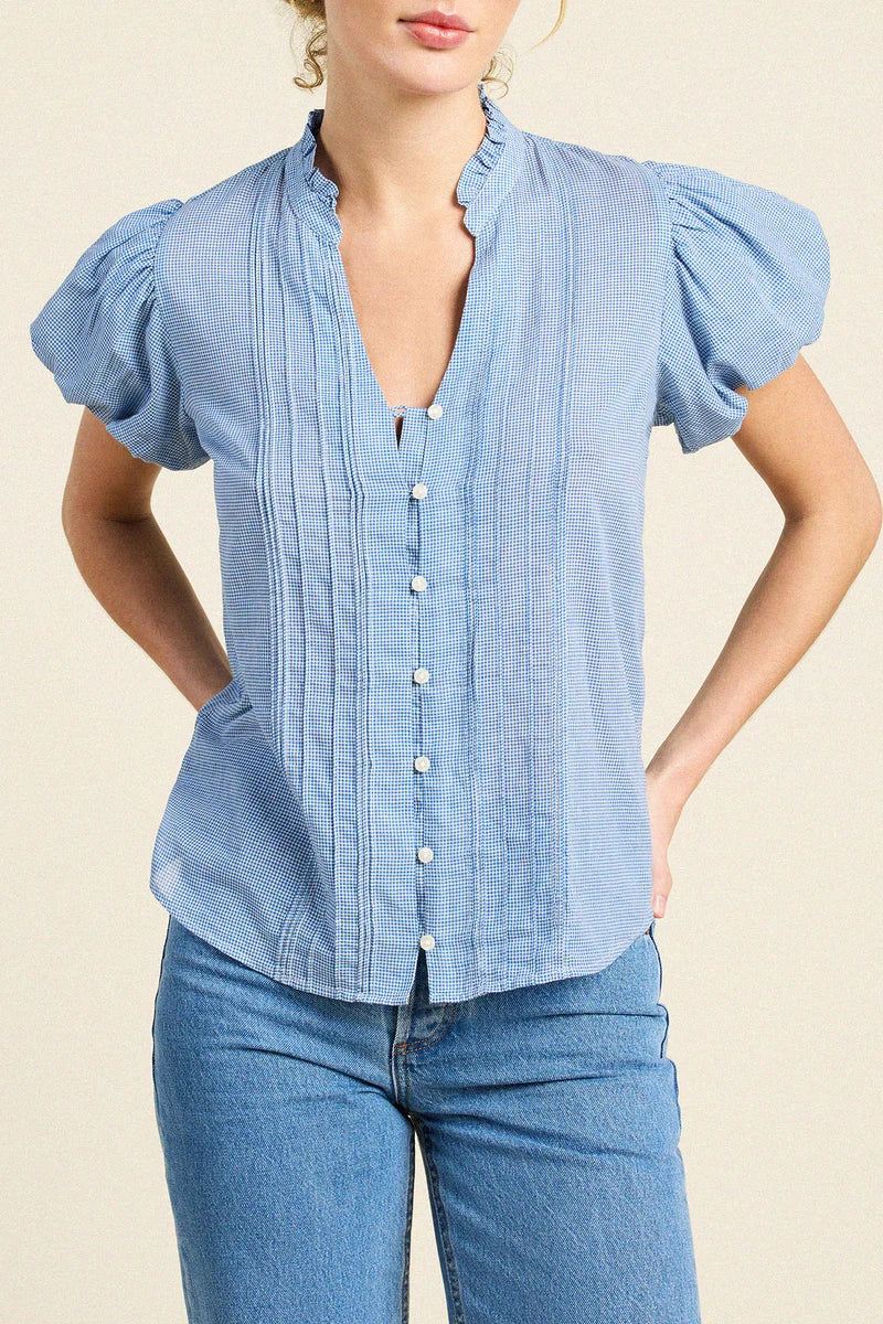 Luna Blouse - Seabrook Gingham