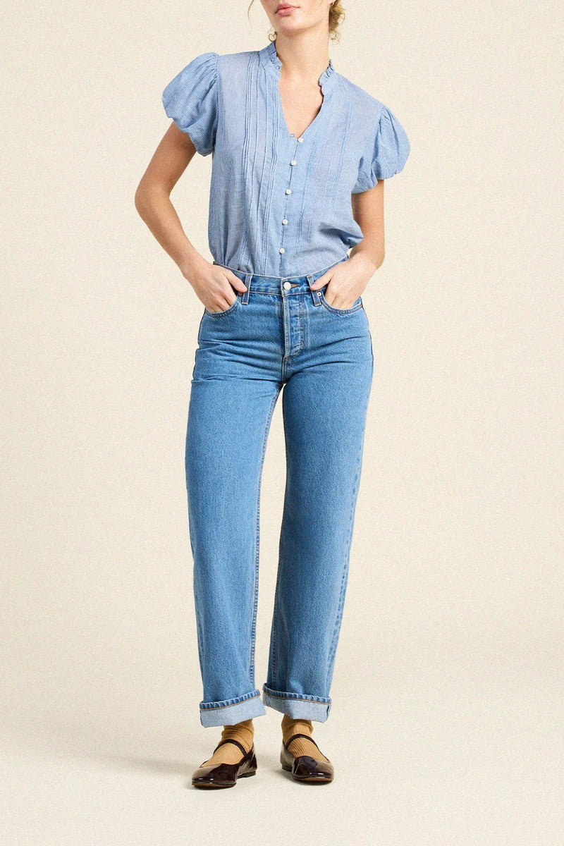 Luna Blouse - Seabrook Gingham
