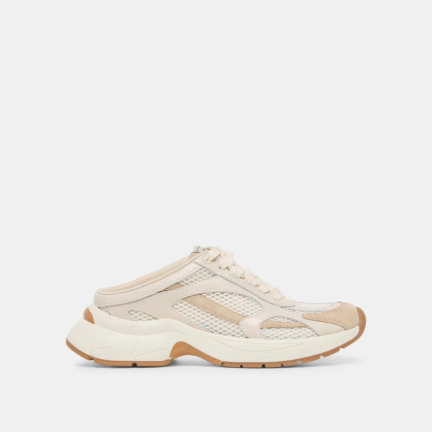 Swayzy Ivory Suede Sneaker