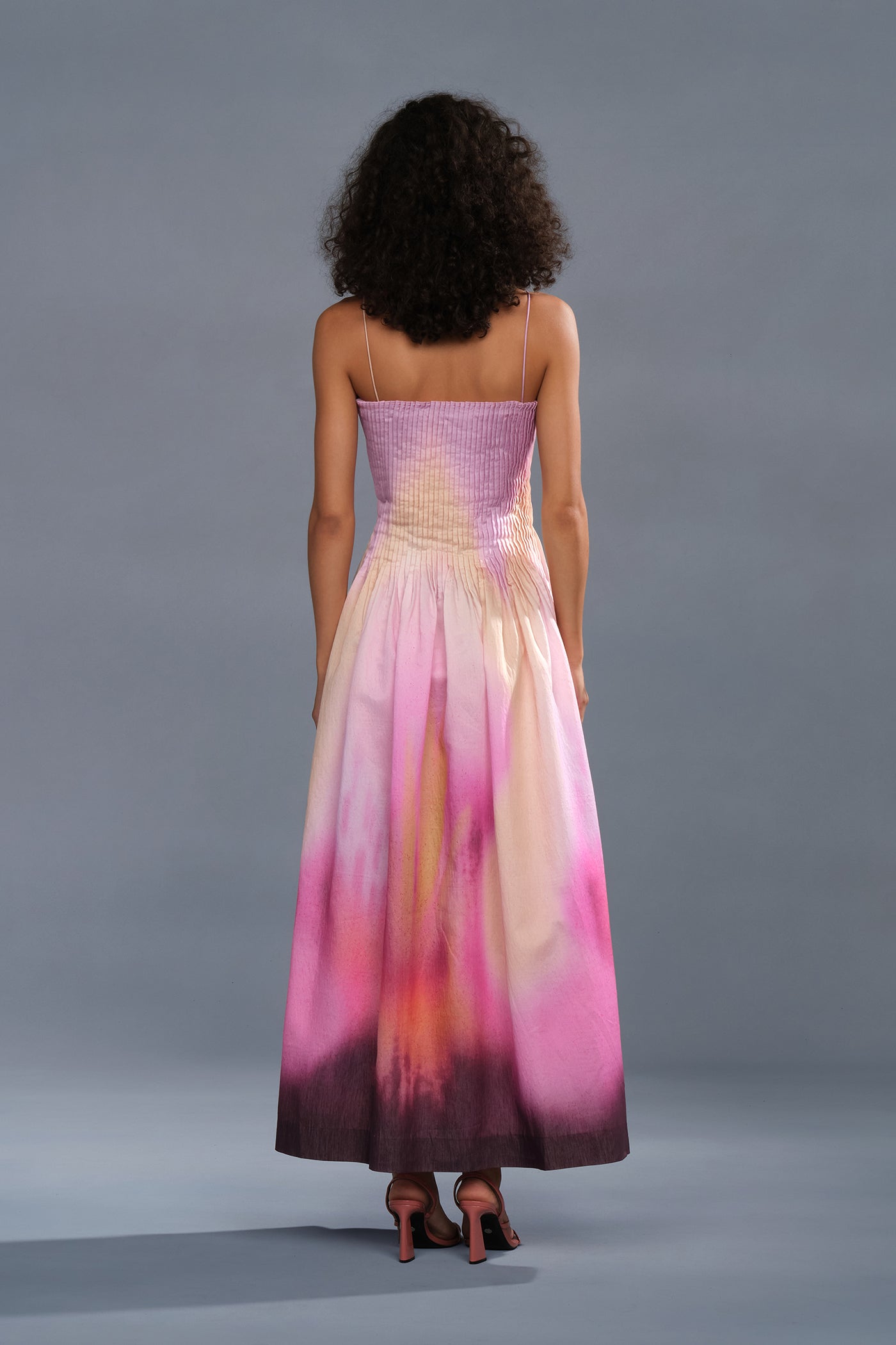 GRECIA PLEATED DRESS