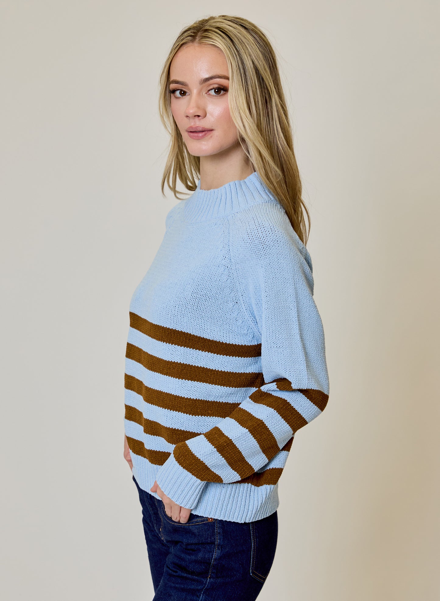 RAGLAN STRIPE SWTR