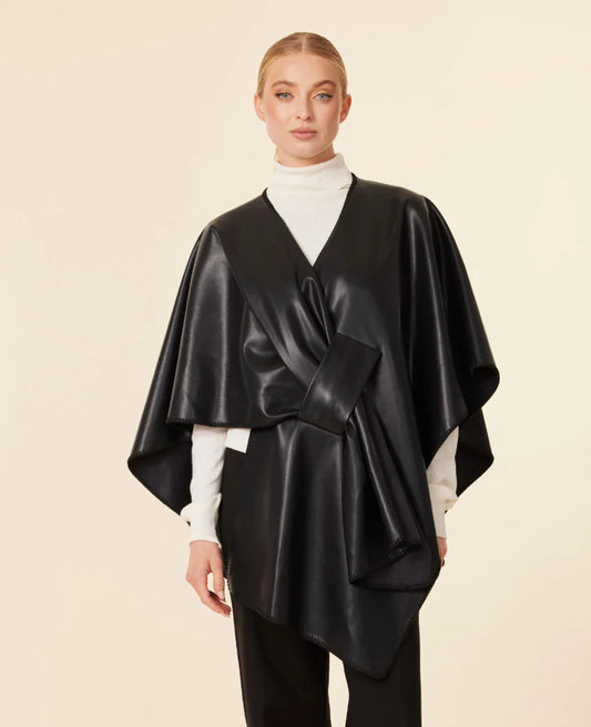Faux Leather Wrap