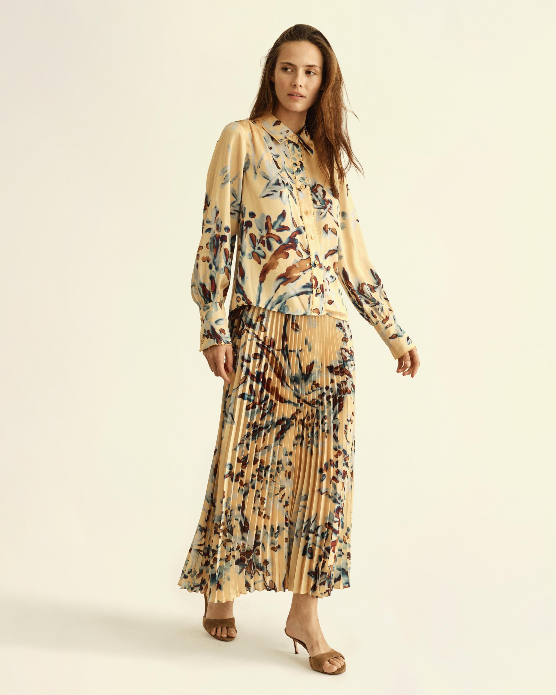 FA26 Claudia Skirt-Lake Bluff Floral