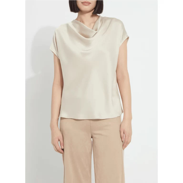Yasmin Drape Neck Blouse