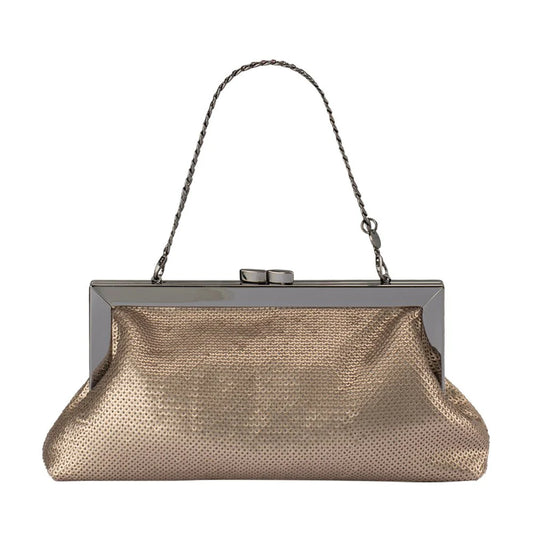 Pewter Sequin Clutch