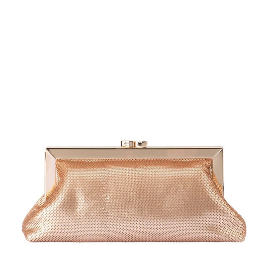 Blush Sequin Clutch